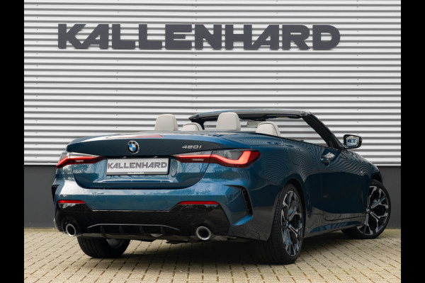 BMW 4 Serie Cabrio 420i M-Sport - Trekhaak - Harman Kardon - Air Collar - ACC - Stuurwiel Verwarmd