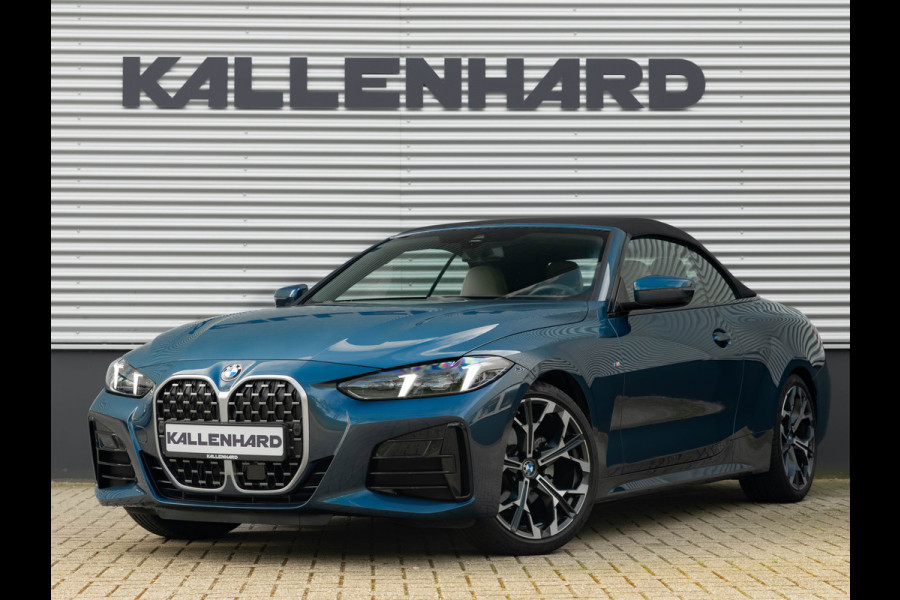 BMW 4 Serie Cabrio 420i M-Sport - Trekhaak - Harman Kardon - Air Collar - ACC - Stuurwiel Verwarmd