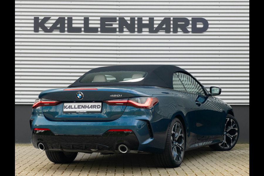 BMW 4 Serie Cabrio 420i M-Sport - Trekhaak - Harman Kardon - Air Collar - ACC - Stuurwiel Verwarmd