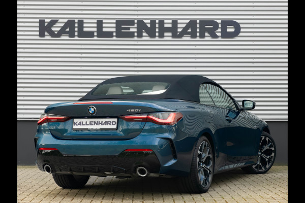BMW 4 Serie Cabrio 420i M-Sport - Trekhaak - Harman Kardon - Air Collar - ACC - Stuurwiel Verwarmd