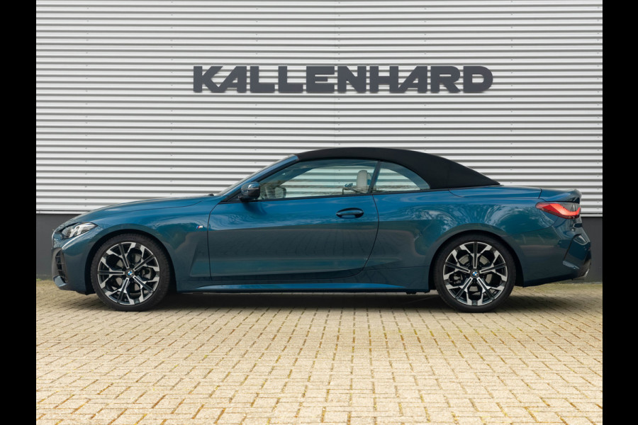 BMW 4 Serie Cabrio 420i M-Sport - Trekhaak - Harman Kardon - Air Collar - ACC - Stuurwiel Verwarmd