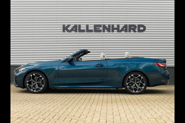 BMW 4 Serie Cabrio 420i M-Sport - Trekhaak - Harman Kardon - Air Collar - ACC - Stuurwiel Verwarmd