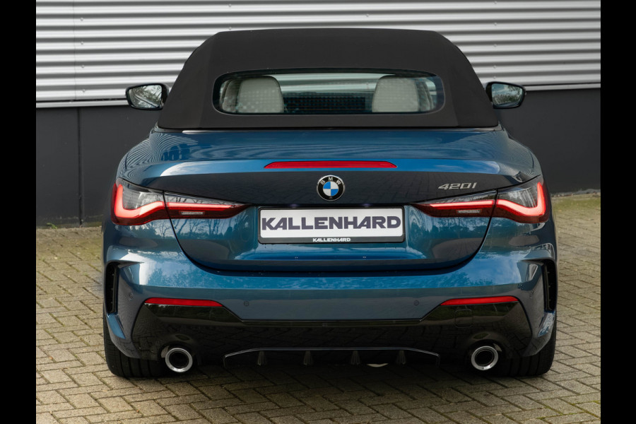 BMW 4 Serie Cabrio 420i M-Sport - Trekhaak - Harman Kardon - Air Collar - ACC - Stuurwiel Verwarmd