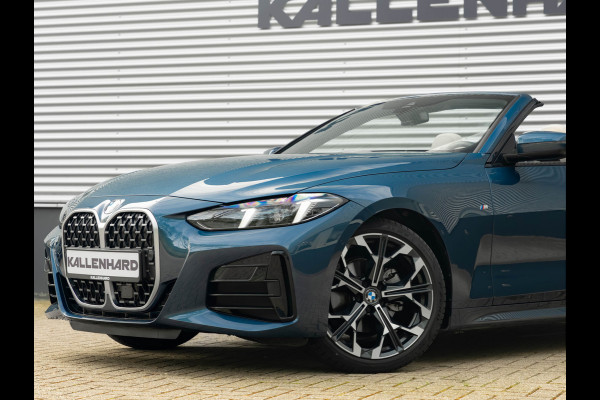BMW 4 Serie Cabrio 420i M-Sport - Trekhaak - Harman Kardon - Air Collar - ACC - Stuurwiel Verwarmd