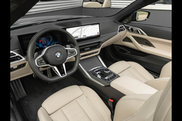 BMW 4 Serie Cabrio 420i M-Sport - Trekhaak - Harman Kardon - Air Collar - ACC - Stuurwiel Verwarmd