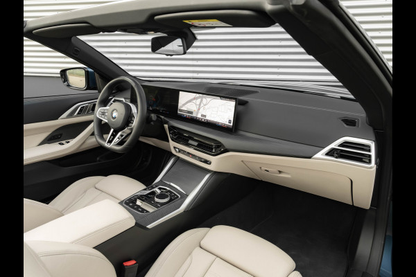 BMW 4 Serie Cabrio 420i M-Sport - Trekhaak - Harman Kardon - Air Collar - ACC - Stuurwiel Verwarmd