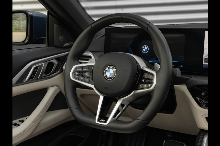 BMW 4 Serie Cabrio 420i M-Sport - Trekhaak - Harman Kardon - Air Collar - ACC - Stuurwiel Verwarmd