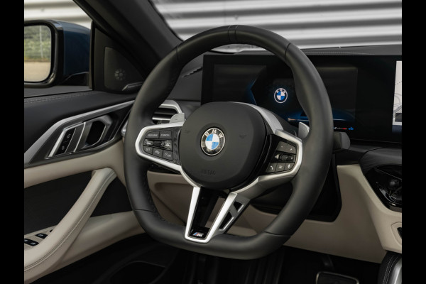 BMW 4 Serie Cabrio 420i M-Sport - Trekhaak - Harman Kardon - Air Collar - ACC - Stuurwiel Verwarmd