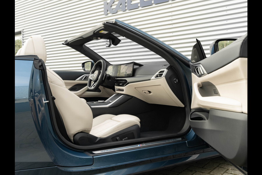 BMW 4 Serie Cabrio 420i M-Sport - Trekhaak - Harman Kardon - Air Collar - ACC - Stuurwiel Verwarmd