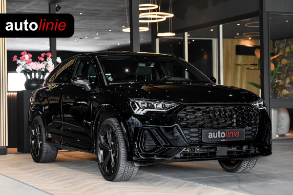 Audi Q3 Sportback 45 TFSI e 3x S-Line, Sonos. Matrix, Leder, 20", Keyless, Camera, Dodehoek, Ambient, Carplay!