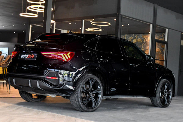 Audi Q3 Sportback 45 TFSI e 3x S-Line, Sonos. Matrix, Leder, 20", Keyless, Camera, Dodehoek, Ambient, Carplay!