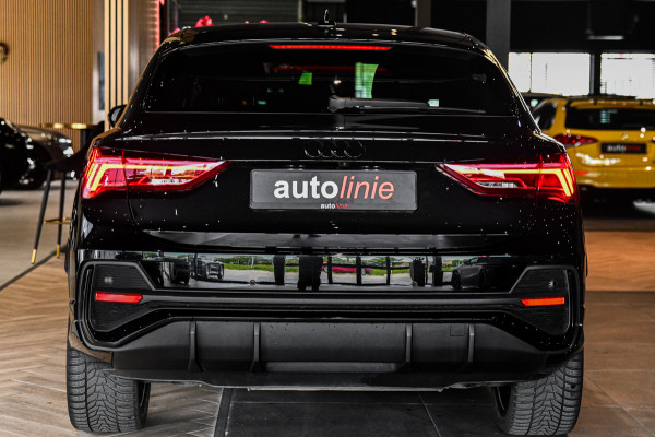 Audi Q3 Sportback 45 TFSI e 3x S-Line, Sonos. Matrix, Leder, 20", Keyless, Camera, Dodehoek, Ambient, Carplay!