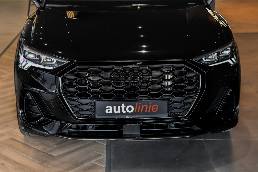 Audi Q3 Sportback 45 TFSI e 3x S-Line, Sonos. Matrix, Leder, 20", Keyless, Camera, Dodehoek, Ambient, Carplay!