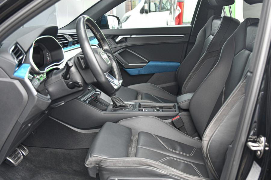 Audi Q3 Sportback 45 TFSI e 3x S-Line, Sonos. Matrix, Leder, 20", Keyless, Camera, Dodehoek, Ambient, Carplay!