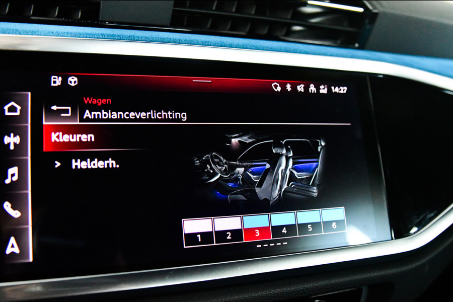 Audi Q3 Sportback 45 TFSI e 3x S-Line, Sonos. Matrix, Leder, 20", Keyless, Camera, Dodehoek, Ambient, Carplay!
