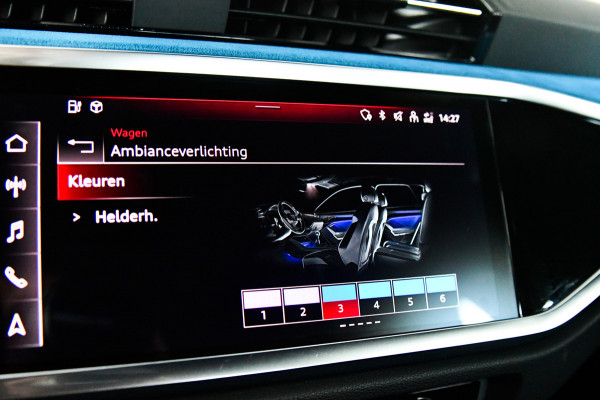 Audi Q3 Sportback 45 TFSI e 3x S-Line, Sonos. Matrix, Leder, 20", Keyless, Camera, Dodehoek, Ambient, Carplay!