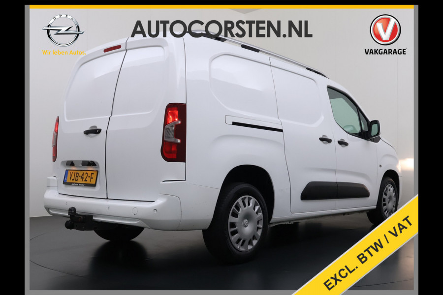 Opel Combo 1.5D 131PK L2H1 Trekhaak Euro 6 Airco Navi Camera Euro 6 Cruise Control Pdc DAB Edition Schuifdeur Betonplex Vloer Wandbetimmering 1.200KG Trekgewicht 1e Eigenaar Zeer compleet!