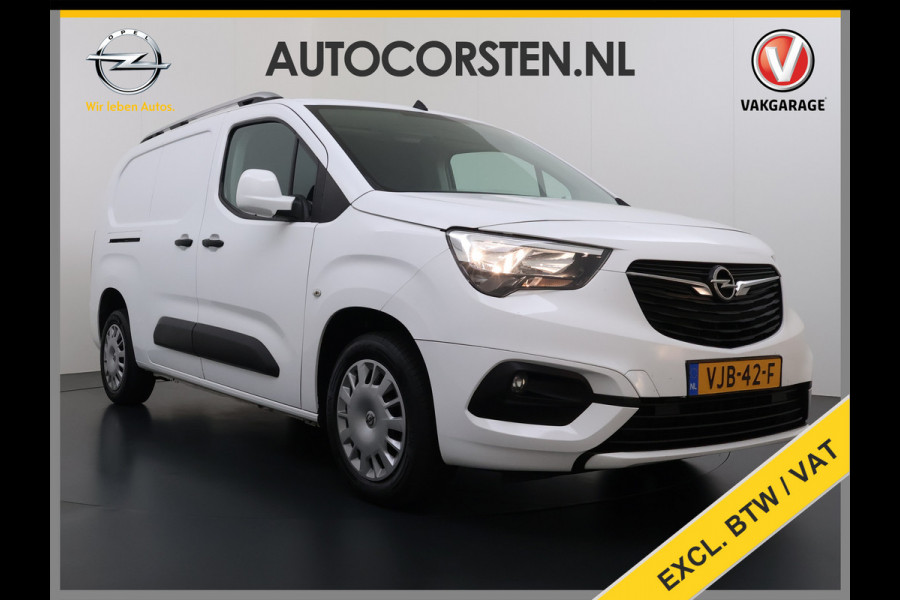 Opel Combo 1.5D 131PK L2H1 Trekhaak Euro 6 Airco Navi Camera Euro 6 Cruise Control Pdc DAB Edition Schuifdeur Betonplex Vloer Wandbetimmering 1.200KG Trekgewicht 1e Eigenaar Zeer compleet!