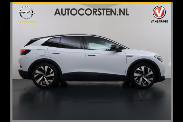 Volkswagen ID.4 First 82kWh Trekhaak Warmtepomp SOH 90% Adap.Cruise Stoelverwarming Apple Carplay Android Auto Navi Ecc Camera Lmv 20" Voorruitverwarming Privacy Glas Led DAB 1.000KG Trekgewicht Origineel Nederlandse Auto