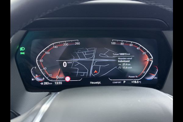 BMW 1-serie 118i AUT-7 Sport Line Apple Carplay Android Navi 1/2 Leer Live cockpit pro Shadow-line Stoelverwarming Ecc Cruise Control Pdc Bu Lmv 17" Led DAB Regen-Lichtsensor Verkeersbord detectie Rijstrooksensor Dealeronderhouden