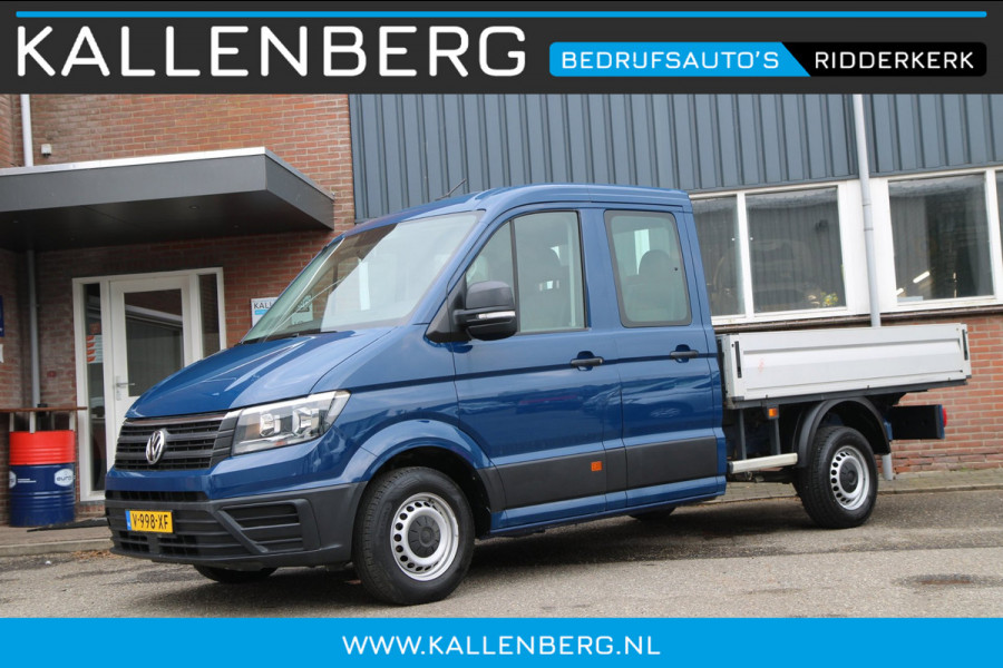 Volkswagen Crafter 35 2.0 TDI H2 DC / Pick up / open laadbak / 5 pers / Trekhaak