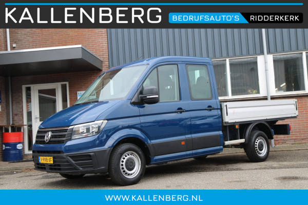 Volkswagen Crafter 35 2.0 TDI H2 DC / Pick up / open laadbak / 5 pers / Trekhaak