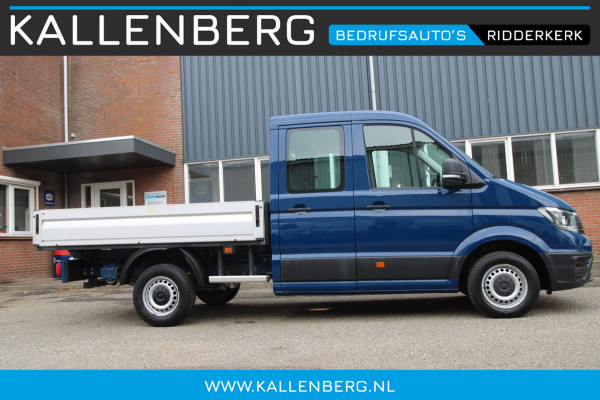 Volkswagen Crafter 35 2.0 TDI H2 DC / Pick up / open laadbak / 5 pers / Trekhaak