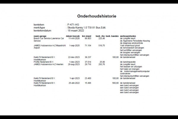 Škoda Kamiq T 111pk 1/2 Leer+Elek.Stoel+Verwarmd Apple Camera Android Auto Navi Ecc Camera Cruise Control Pdc Business Edition Draadloze Tel.lader Lmv 16" Isofix Voorruitverwarming DAB Led 1e Eigenaar Origineel Nederlandse Auto