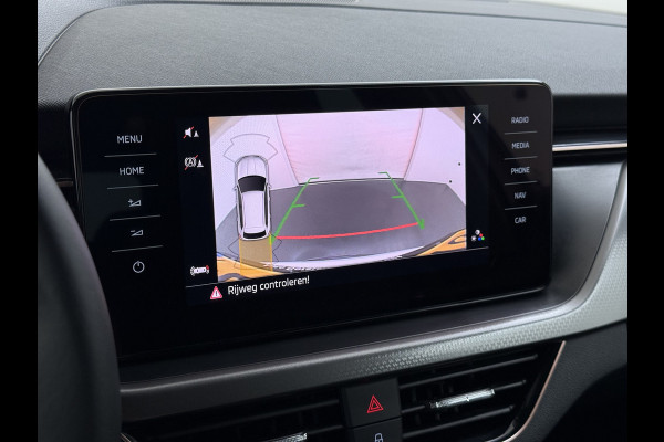 Škoda Kamiq T 111pk 1/2 Leer+Elek.Stoel+Verwarmd Apple Camera Android Auto Navi Ecc Camera Cruise Control Pdc Business Edition Draadloze Tel.lader Lmv 16" Isofix Voorruitverwarming DAB Led 1e Eigenaar Origineel Nederlandse Auto