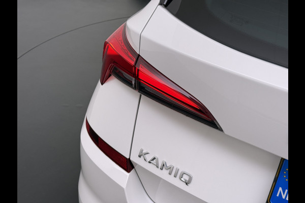 Škoda Kamiq T 111pk 1/2 Leer+Elek.Stoel+Verwarmd Apple Camera Android Auto Navi Ecc Camera Cruise Control Pdc Business Edition Draadloze Tel.lader Lmv 16" Isofix Voorruitverwarming DAB Led 1e Eigenaar Origineel Nederlandse Auto