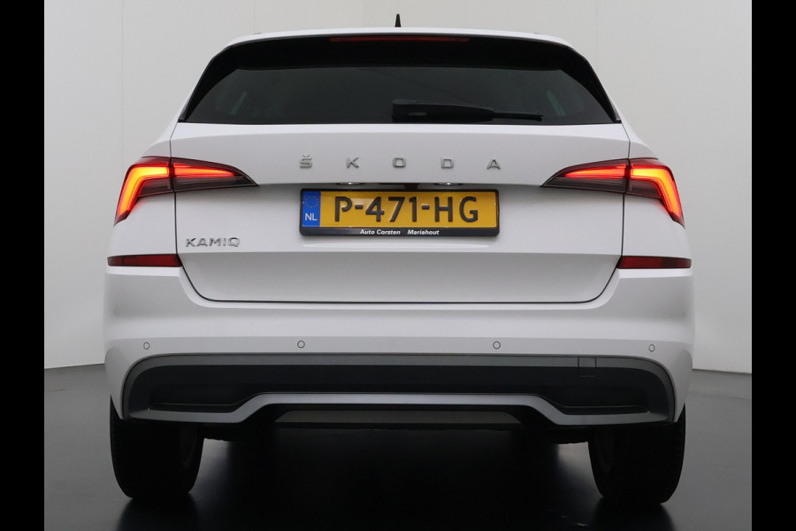 Škoda Kamiq T 111pk 1/2 Leer+Elek.Stoel+Verwarmd Apple Camera Android Auto Navi Ecc Camera Cruise Control Pdc Business Edition Draadloze Tel.lader Lmv 16" Isofix Voorruitverwarming DAB Led 1e Eigenaar Origineel Nederlandse Auto
