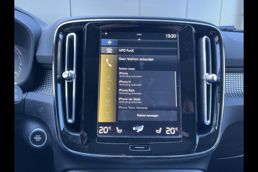Volvo XC40 1.5 T4 Recharge R-Design Pano Leer H/K Camera Stoel/Stuurverw Led Carplay BOMVOL!