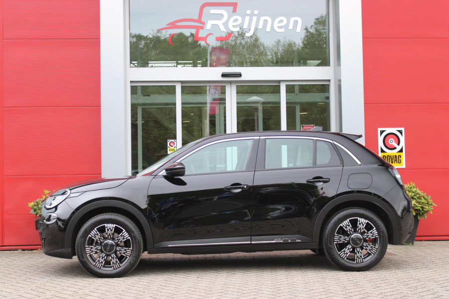 Fiat 600 1.2 Hybrid 110PK AUTOMAAT URBAN | STOEL/VOORRUIT VERWARMING | KEYLESS ENTRY/START | 17" LICHTEMATELN VELGEN | DRAADLOZE TELEFOONLADER | DRAADLOZE APPLE CARPLAY/ANDROID AUTO | NAVIGATIE | DAB+ RADIO | PARKEERSENSOREN VOOR + ACHTER | ACHTERUITRIJ CAMERA | CRUISE CONTROL | LED KOPLAMPEN |