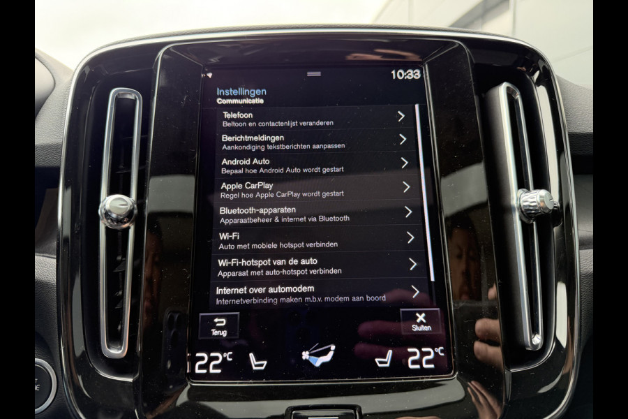 Volvo XC40 1.5 T4 Plug-in hybrid Ultimate Dark (Elektrisch Schuifdak - Trekhaak - Harman/Kardon - Leder incl verwarming/geheugen - Elektris