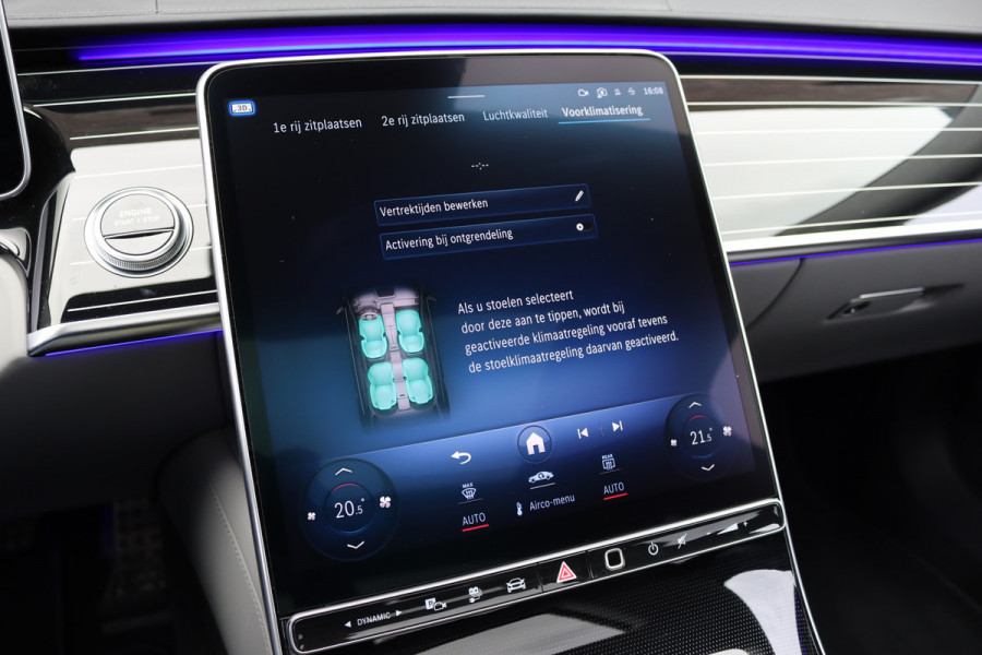 Mercedes-Benz S-Klasse 580 e 4MATIC AMG Line | Achterasbesturing | Luchtvering | Distronic+ | Massage | Exclusief Nappa Leder | Stoelventilatie V+A | HUD | Parfumering | Soft-Close | 3D-Display | Digital Light |