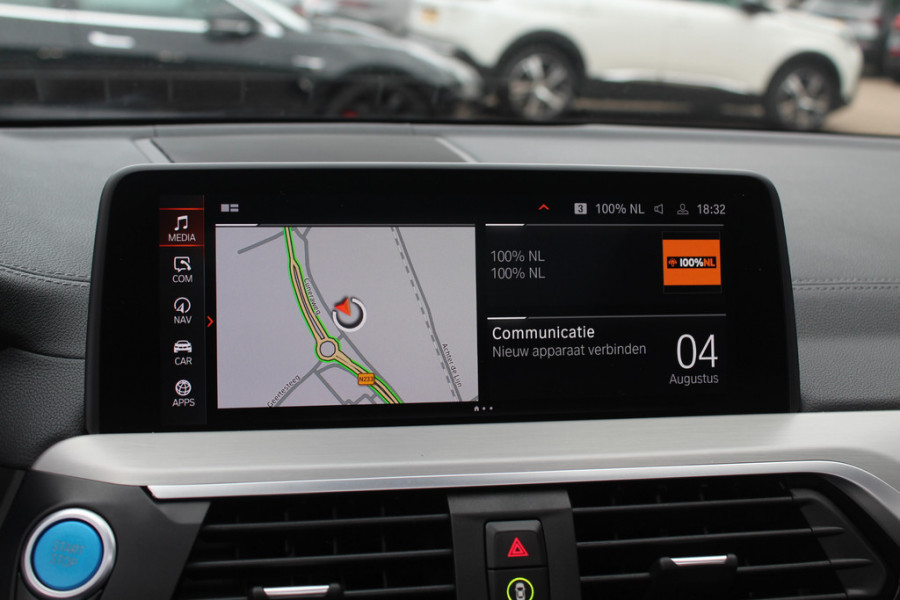 BMW iX3 High Executive 80 kWh / SoH 94,9% / Trekhaak / Panoramadak / 360Camera / Head-up / 20'' / Leder / Harman Kardon / Navigatie / Memory seats / Dodehoek / DAB / Stoelverwarming / Cruise Control Adaptief