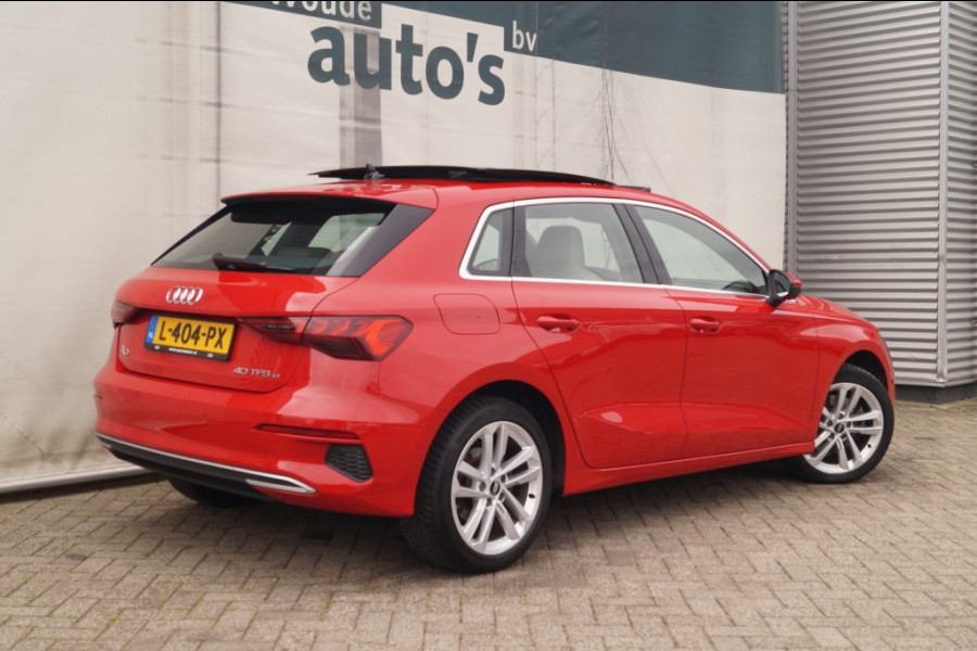 Audi A3 Sportback 40 TFSIe PHEV Business Edition -PANO-LEER-ECC-