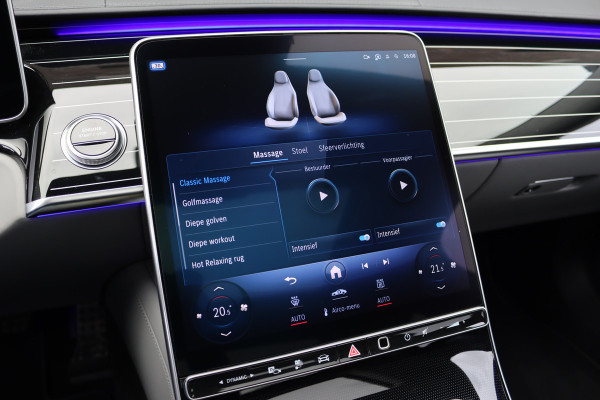 Mercedes-Benz S-Klasse 580 e 4MATIC AMG Line | Achterasbesturing | Luchtvering | Distronic+ | Massage | Exclusief Nappa Leder | Stoelventilatie V+A | HUD | Parfumering | Soft-Close | 3D-Display | Digital Light |