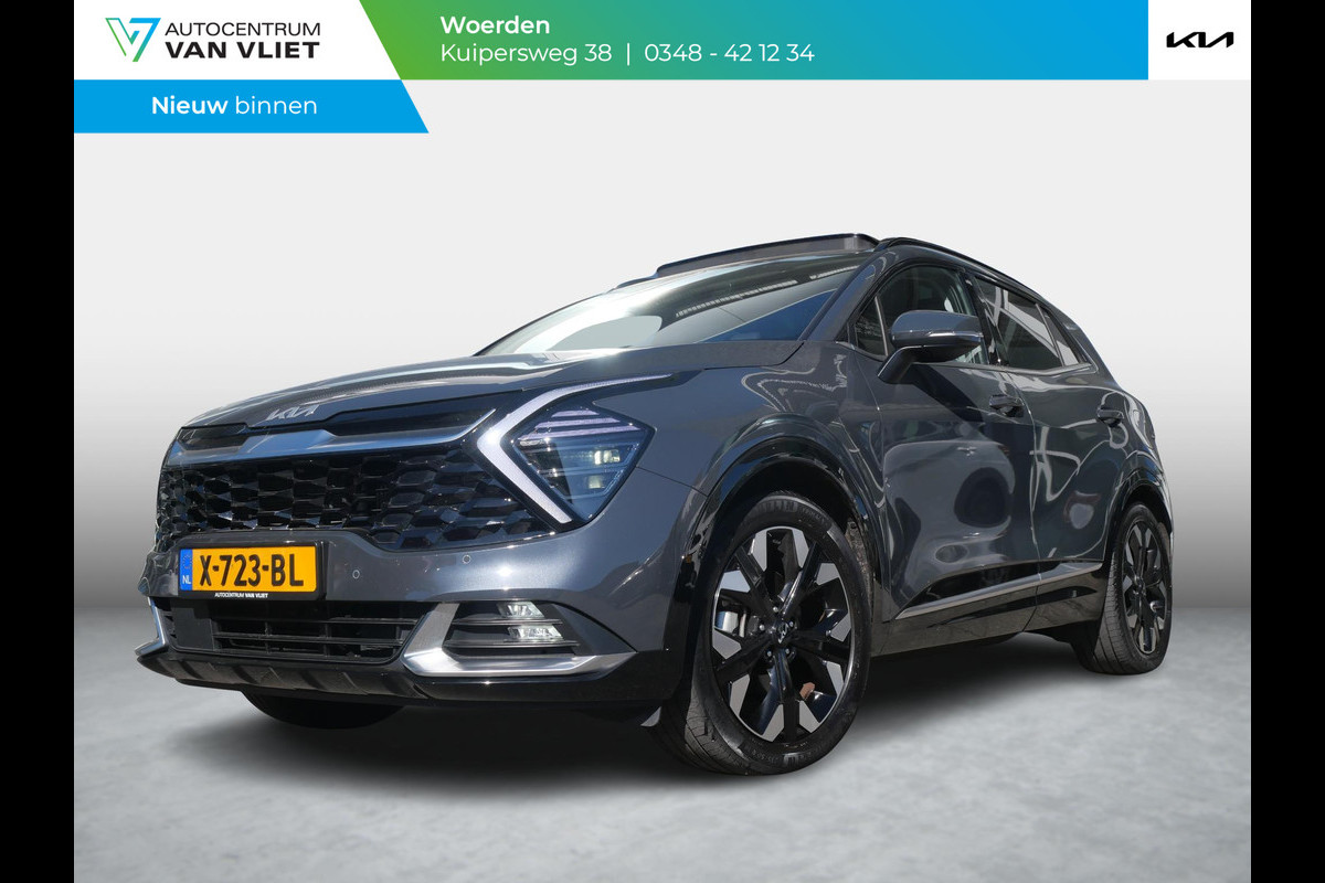 Kia Sportage 1.6 T-GDi Plug-in Hybrid AWD DynamicPlusLine | Trekhaak 1350KG trekgewicht | Cruise | Clima | Schuif-kanteldak | Stoel-stuurverwarming |