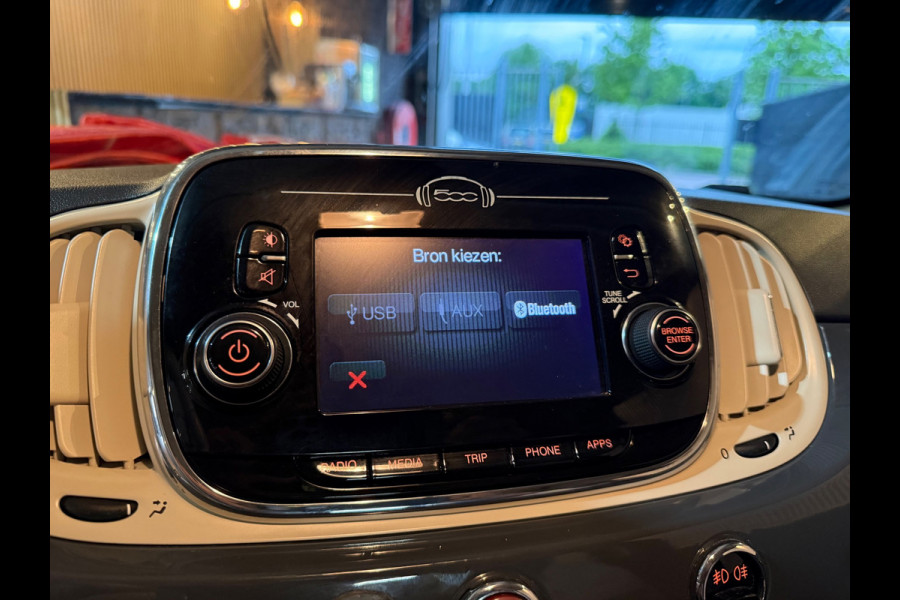 Fiat 500C Nardo | Stoelverwarming | Bluetooth