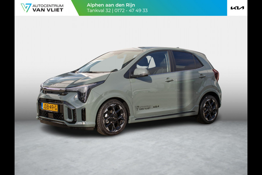Kia Picanto 1.0 DPI GT-Line | Schuif/kanteldak | Stoel en stuurverwarming | Dode hoek assistent