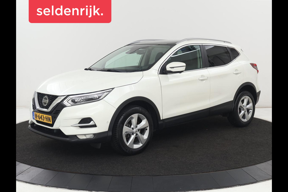 Nissan QASHQAI 1.3 DIG-T Business Edition | Panoramadak | Stoelverwarming | Trekhaak | Adaptive cruise | Leder | 360 Camera | Carplay | Keyless | Navigatie | Full LED | Side Assist | Elektrische stoelen