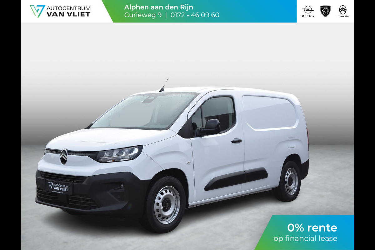 Citroën E-Berlingo L2 50 kWh 0% rente | tot 8 jaar garantie | camera | betimmering | Apple Carplay | warmtepomp | Comfort stoel | Eco LED koplampen | rijklaarprijs
