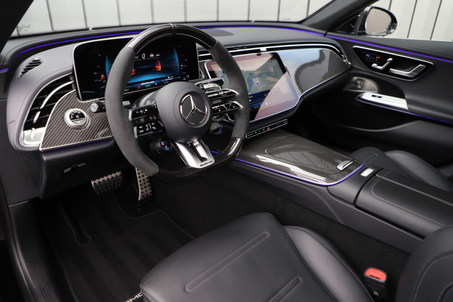 Mercedes-Benz E-Klasse AMG 53 4MATIC+ | 612PK | Massage | Carbon | Burmester 4D | Sfeerverlichting | Keyless-go | Distronic+ | Digital-light | 2025.