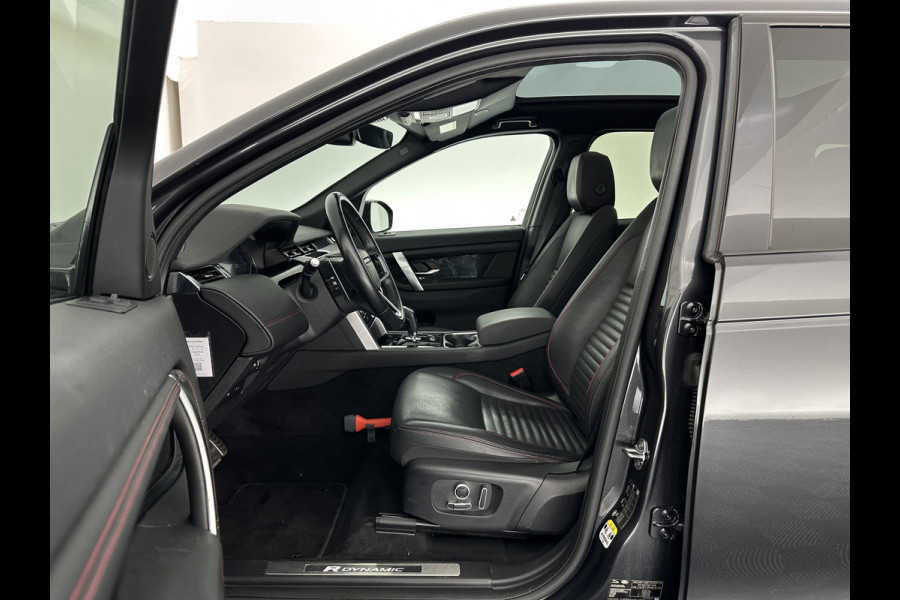 Land Rover Discovery Sport P300e 1.5 R-Dynamic HSE (Plug-in) (INCL-BTW) *PANO | LEATHER | FULL-LED | CAMERA | MERIDIAN-AUDIO | BLINDSPOT | KEYLESS | SHIFTPADDLES | PRIVACYGLASS | NAVI-FULLMAP | MEMORY-PACK | ADAPTIVE-CRUISE | AMBIENTLIGHT | 20"ALU*