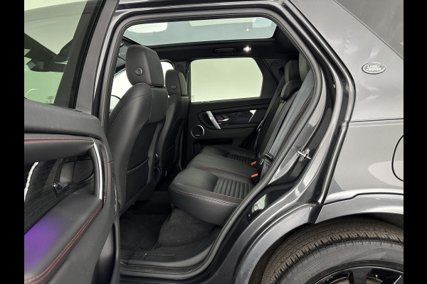 Land Rover Discovery Sport P300e 1.5 R-Dynamic HSE (Plug-in) (INCL-BTW) *PANO | LEATHER | FULL-LED | CAMERA | MERIDIAN-AUDIO | BLINDSPOT | KEYLESS | SHIFTPADDLES | PRIVACYGLASS | NAVI-FULLMAP | MEMORY-PACK | ADAPTIVE-CRUISE | AMBIENTLIGHT | 20"ALU*