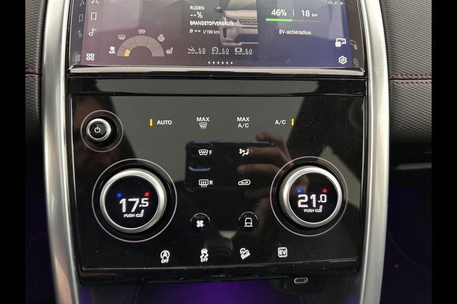 Land Rover Discovery Sport P300e 1.5 R-Dynamic HSE (Plug-in) (INCL-BTW) *PANO | LEATHER | FULL-LED | CAMERA | MERIDIAN-AUDIO | BLINDSPOT | KEYLESS | SHIFTPADDLES | PRIVACYGLASS | NAVI-FULLMAP | MEMORY-PACK | ADAPTIVE-CRUISE | AMBIENTLIGHT | 20"ALU*
