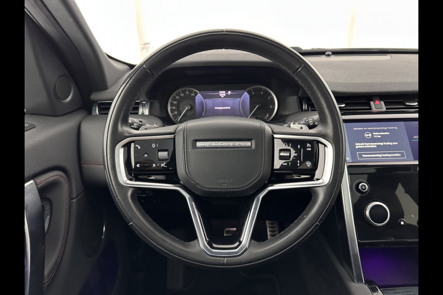 Land Rover Discovery Sport P300e 1.5 R-Dynamic HSE (Plug-in) (INCL-BTW) *PANO | LEATHER | FULL-LED | CAMERA | MERIDIAN-AUDIO | BLINDSPOT | KEYLESS | SHIFTPADDLES | PRIVACYGLASS | NAVI-FULLMAP | MEMORY-PACK | ADAPTIVE-CRUISE | AMBIENTLIGHT | 20"ALU*