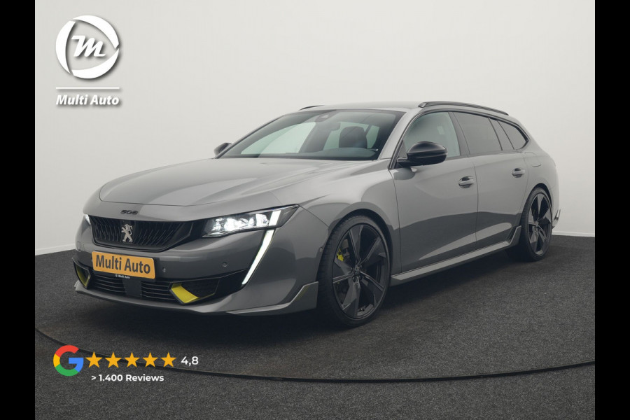 Peugeot 508 SW PSE 360pk PHEV Dealer O.H | Adaptive Cruise | 360 Camera | Alcantara Sportstoelen Massage & Memory | Nachtzicht |  Focal Sound | 20"L.M | Keyless | BLIS | Apple Carplay | Plug In Hybrid