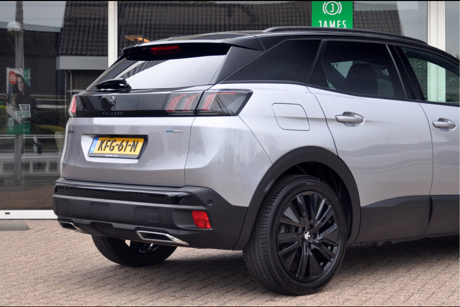 Peugeot 3008 1.6 HYbrid 225 GT | Focal | Black Pack | 19 inch